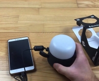 Фонарь-повербанк Black Diamond Moji Charging Station, 250 люмен, Graphite