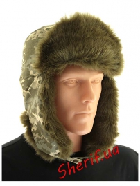 Шапка-ушанка Digital ВСУ (дл. мех)-4