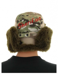 Шапка-ушанка Multicam (дл. мех)-3