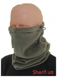 Шарф флисовый Buff (баф) удлин. Хаки-2