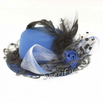 Hat Glamor small with a rose in stock
