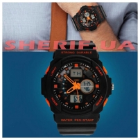 Часы Skmei 0955 Black-Orange BOX-4