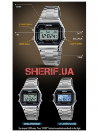 Часы Skmei DG1123 Steel BOX-6