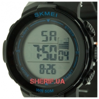 Часы Skmei DG1127 Black - Blue BOX-4