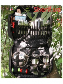 Набор посуды на 4 персоны нержавейка 3