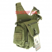 Сумка плечевая Max Fuchs Olive-2