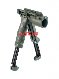 Рукоять тактическая - сошки со встроенным фонарем T-POD SL-2