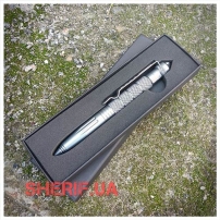 Тактическая ручка-куботан с титановым наконечником Gray-2