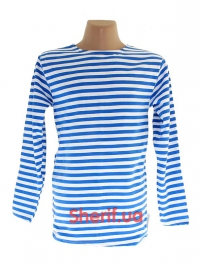 Knitted vest (winter) Ф-10036 blue