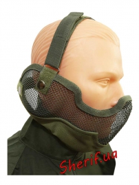Защитная маска MIL-TEC AIRSOFT (Olive), 15613601-4