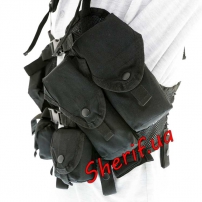 Жилет разгрузочный MIL-TEC US (6 подсумков) Black, 10714002-6