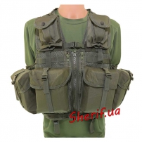 Жилет MIL-TEC тактический модульный (8карм.) OLIVE, 10712101