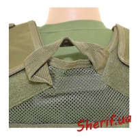 Жилет MIL-TEC разгрузочный USMC OLIVE, 10720001-7