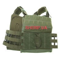 Жилет Plate Carrier Olive под бронепластины-5