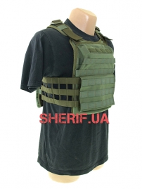 Жилет Plate Carrier Olive под бронепластины-2