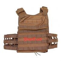 Жилет Plate Carrier под бронепластины Coyote-5
