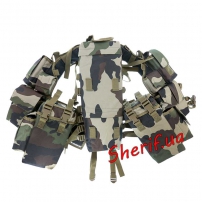 Жилет разгрузочный MIL-TEC 12 подсумков CCE, 10711024-7