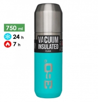 Термос 360° degrees Vacuum Insulated Stainless Flask With Pour Through Cap, Turquoise, 750 ml