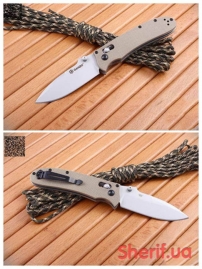 Нож Ganzo G704y песочный (желтый)-7