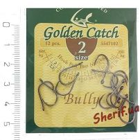Крючки Golden Catch № 2 (7,5 кг) Bully, 5547102