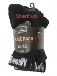 Шкарпетки Magnum Base Pack Black, 1уп/3шт
