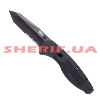 Нож SOG Aegis Black TiNi, Tanto