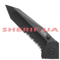 Нож SOG Aegis Black TiNi, Tanto-2