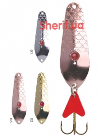 Блесна SWARO 12,5г золото MISTRALL 2