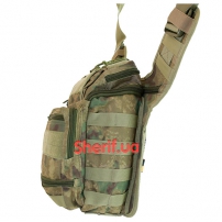 Сумка через плечо ML-Tactic EDC Hiking Bag A-TACS FG-2