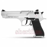 A126151N Пістолет стартовий Retay Eagle X кал. 9мм. Колір - Nickel