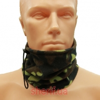 Buff camouflage. CAMO №3 (fleece) with drawstring
