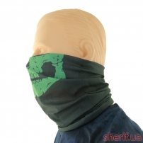 baff-maska-s-risunkom-cherep-black-green-2