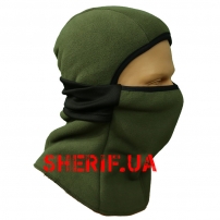 Balaclava winter fleece (olive to -30 ℃)