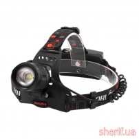 Headlamp BL-T32-P50, ULTRA BRITE, micro USB memory, 2х18650, zoom