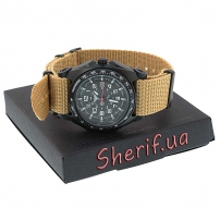 Tactical watch KHS Sentinel Analog Nato Tan KHS.SEAB.NT