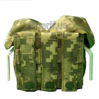 Pouch for 2 grenades, APU camouflage on Molle