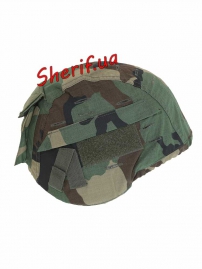 MIL-TEC cover for FRITZ MIL-TEC PRO helmet USA Woodland, 16671520