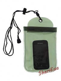 Чехол MIL-TEC водонепроницаемый для документов 14х23см Olive, 15823101-4