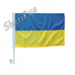 Flag of Ukraine on a car 30*45