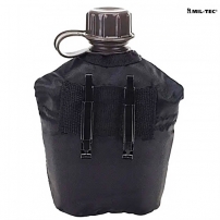 Фляга Mil-Tec с чехлом, США 1л (Black) купить в Днепре