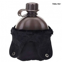 Фляга Mil-Tec с чехлом, США 1л (Black) купить в Днепре