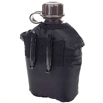 Фляга Mil-Tec с чехлом, США 1л (Black) купить в Днепре