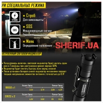 Фонарь Nitecore MH12-5