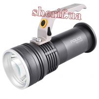 Lantern portable Police T801-2-XPE, 2х18650, charger 12V/220V