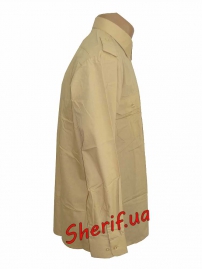 Форменная рубашка MIL-TEC с длин. рук. Khaki-2
