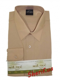 Форменная рубашка MIL-TEC с длин. рук. Khaki-4