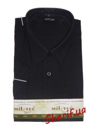 Форменная рубашка MIL-TEC с корот. рук. Black-5