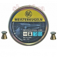 21354464/4.5 RWS Meister lead bullets 0.45 g 500 pcs.