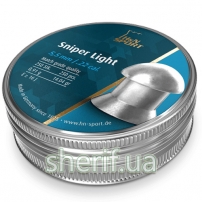 Air bullets H&N Sniper Light, 5.5 mm, 0.91, 250pcs/pack (99115500002)