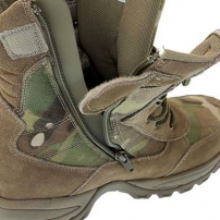 Ботинки MIL-TEC тактические на молнии YKK 8" Multicam
